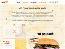 Tablet Screenshot of burgeredge.com